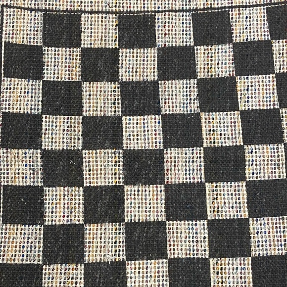 Jumbo Checkers Game Rug - Picture 2 of 2